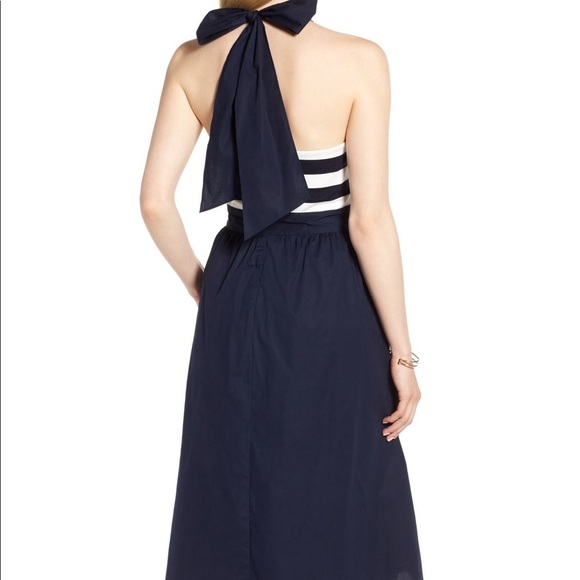 1901 | Striped Halter Dress - Picture 2 of 6